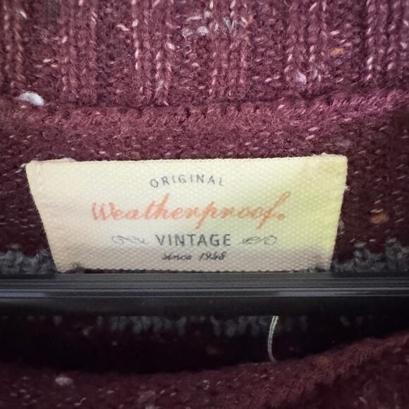 Weatherproof Vintage Fair Isle Crewneck Sweater US Women's M - Picture 5 of 8